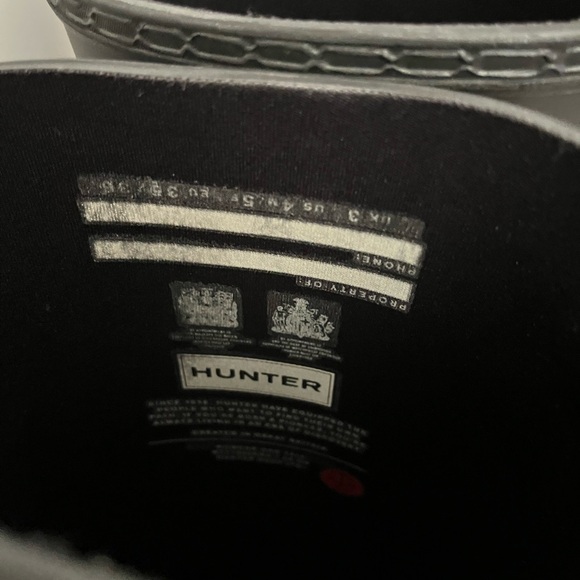 Hunter black Tall Rain boots women size 5 US Excellent condition - Picture 5 of 5